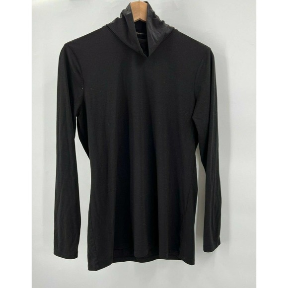 J Mclaughlin S Small Black Turtleneck 